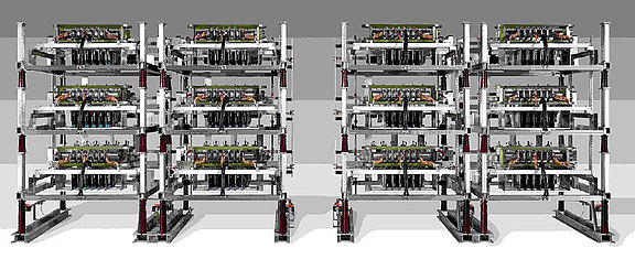 Start-up converter Thy 47 MW 18 kV for pump storage power plant